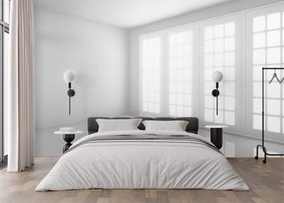 white room Wall mural