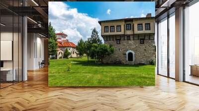 Medieval building in Arapovo Monastery, Plovdiv Region near Asenovgrad city, Bulgaria Wall mural