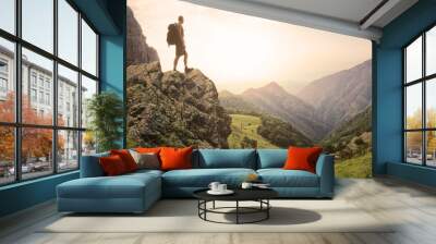 Freedom in the natural world Wall mural