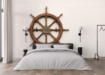 ships wheel Wall mural