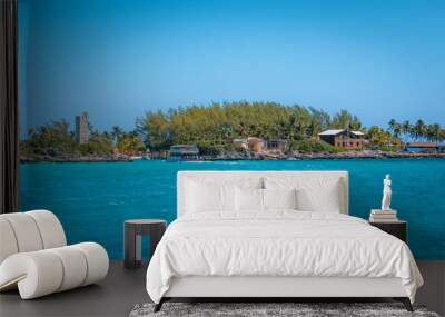 The Bahamas Island beach Wall mural