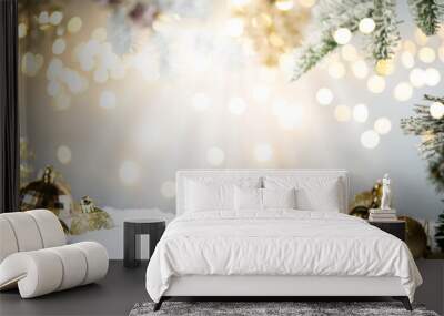 Christmas Holiday Background Wall mural