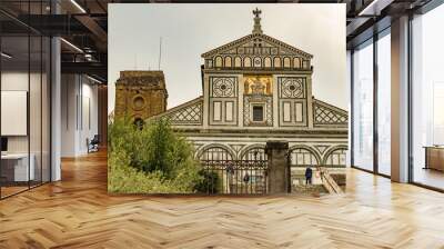 Abbazia di San Miniato al Monte a Firenze Wall mural