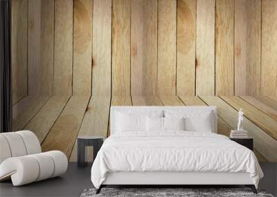 Wood texture background Wall mural