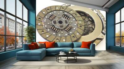 Car clutch isolated Wall mural