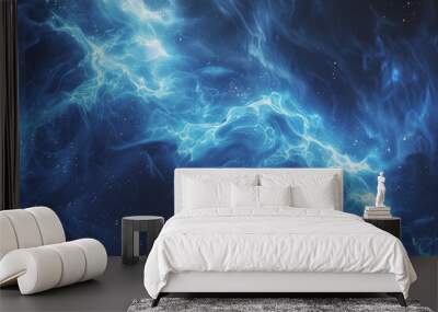 Abstract background of lumina spark. Wall mural