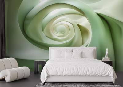 healthcare, green colors, abstract background, abstract modern, abstract technology. Wall mural