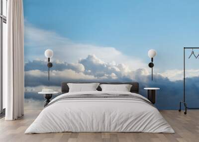 Cloudy sky background Wall mural