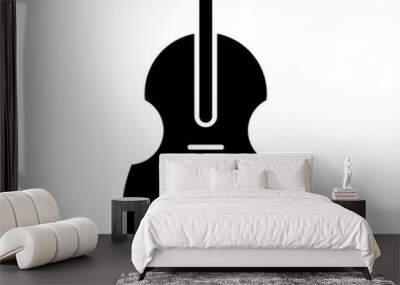 double bass Wall mural