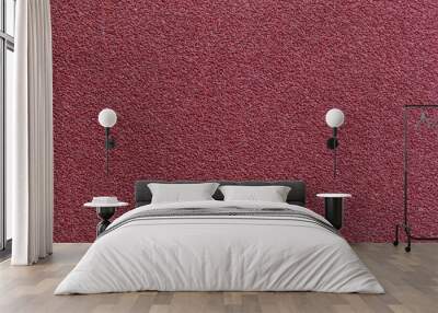 Red sandpaper texture background for industrial construction concept design. Wall mural