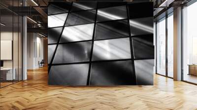 Checkered Light. Wall mural