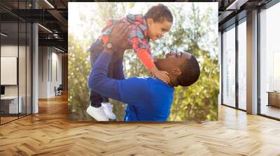 Father and son Wall mural