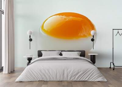 Soft Boiled Egg with Yellow Yolk. Wall mural