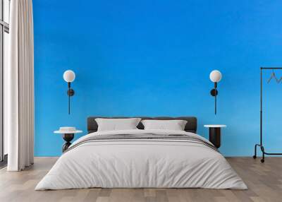 Blue sky background and empty space Wall mural