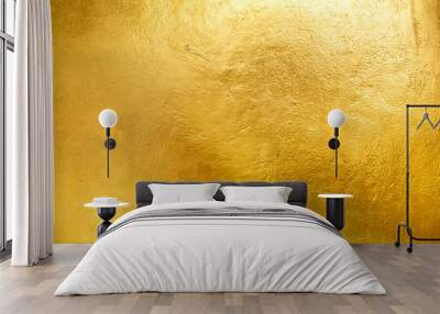 Gold shiny wall abstract background texture, Beatiful Luxury and Elegant Wall mural