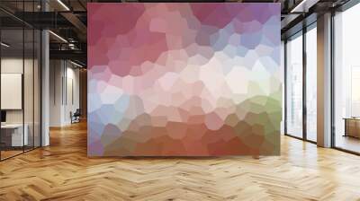 Abstract Seamless Multicolor Retro Mosaic Pattern and Quartz Crystal Pixel Diagram Background. for Fabric Printing, Website Background, Presentations, Brochures, and Luxury/Premium Packaging	
 Wall mural