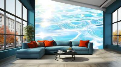 Abstract Water Ripples Wall mural