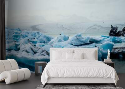 Glacier Bay Iceland Wall mural