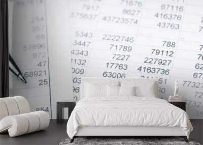 Accounting  Wall mural