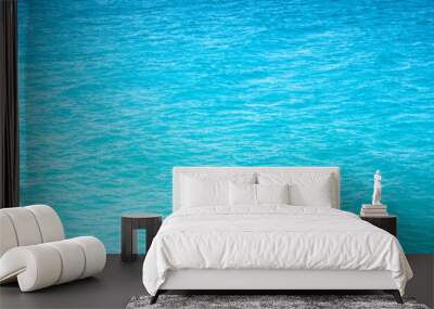 Blue Water With Ripples Wall mural