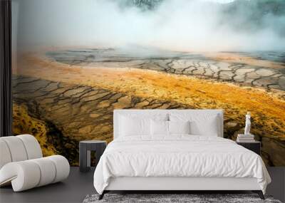 Grand Prismatic Spring Wall mural