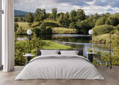 Spey River near Boat of Garten Wall mural