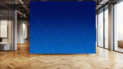 Abstract blue gradient background with rough texture Wall mural