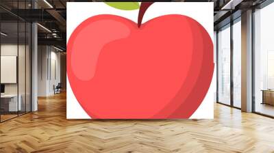 Fresh fruit red apple Wall mural