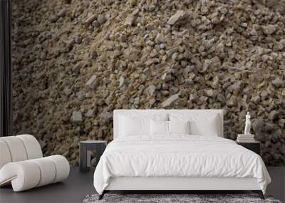 gray industrial sand Wall mural