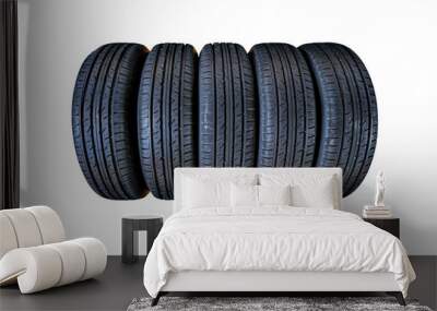 Rubber product . Wall mural