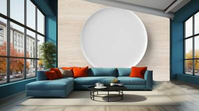 white dish Wall mural