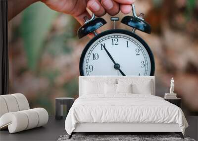  Vintage Alarm Clock Wall mural