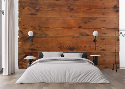 Old wooden board Wall mural