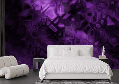 purple abstract modern background wallpaper Wall mural