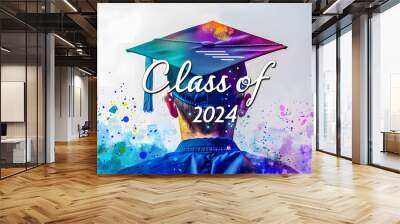 class 2024 Learning Concept
 Wall mural