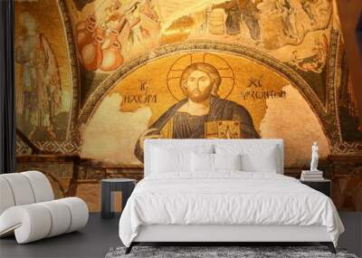 famous chora church museum in istanbul turkey Wall mural