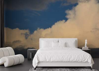 clouds in the sky Wall mural