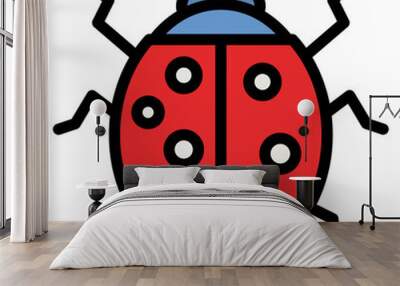 ladybug Wall mural