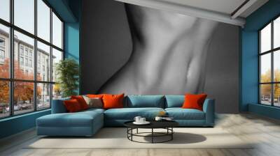 beautiful sexy female body Wall mural