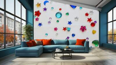 Glitter Stones - Background  Wall mural