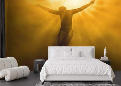 jesus christ in heaven Wall mural