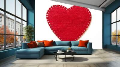 Heart sign velvet Wall mural