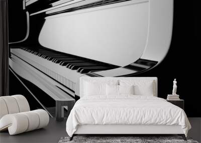 Classic piano keyboard Wall mural