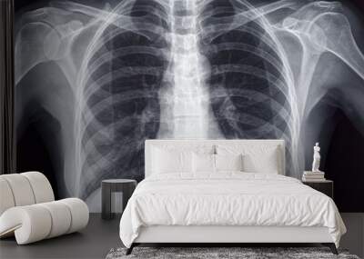 chest x-ray of an adult female human Wall mural