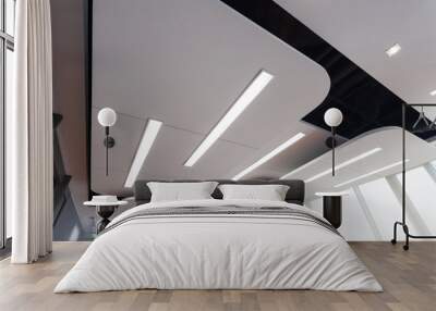 modern ceiling with lighting Wall mural