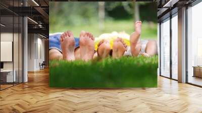 Feet of Family Wall mural