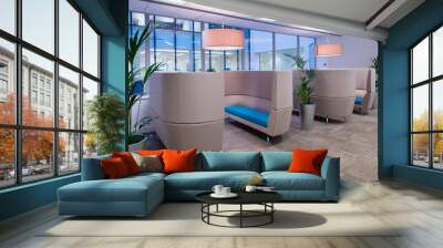 comfortable commercial seating area Wall mural