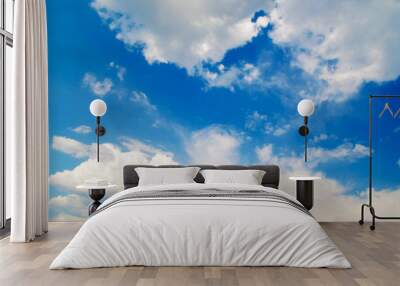  blue sky Wall mural