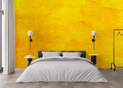 abstract yellow background with texture Wall mural