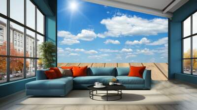 sky Wall mural